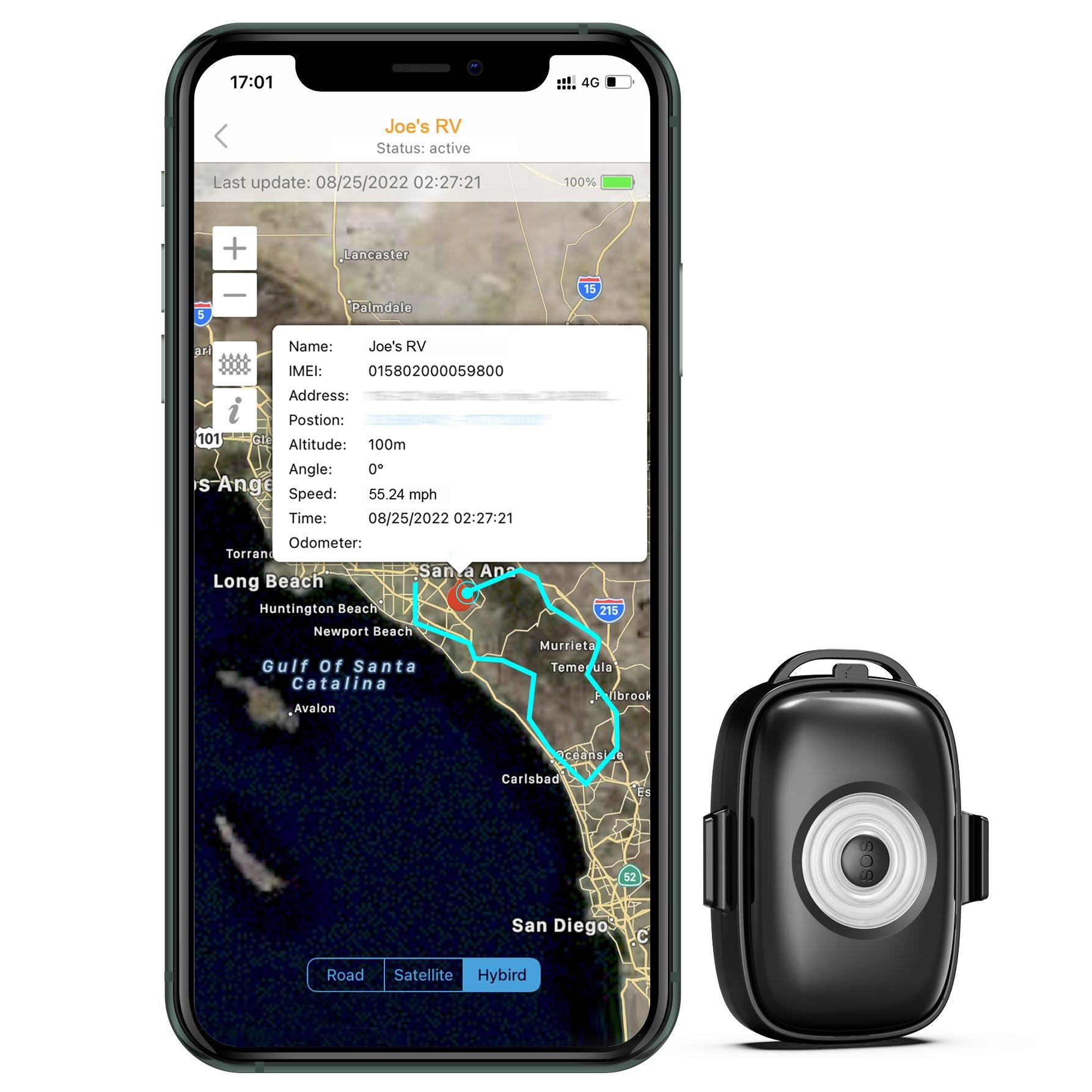 GPS tracker - locator