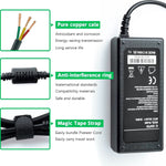 AbleGrid Screw Terminals Adapter CCTV  Camera AC Adapter DIY 12V (Positive inside) with OD: 5.5mm Barrel Plug Tip + Screw Terminals Compatible with DIY Connecting (12V 7A 12VDC 7000mA DC12V)