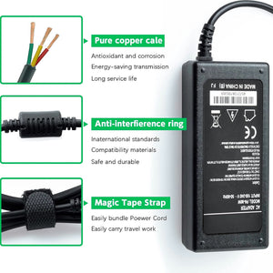 AbleGrid 120W AC DC Adapter Compatible with HP Pavilion DV7-2120sa DV7-2135eo DV7-2177cl DV7-3167NR DV7-2050 DV7-2108tx DV7-2111tx DV7-7012nr DV7-4080 DV7-4080US WQ630UA