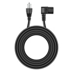 AbleGrid UL 6FT AC Power Cord Cable Right Angle Compatible with Horizon Fitness 019370-A 1000096854