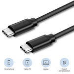 AbleGrid USB-C to USB-C Cord Cable Compatible with HP Elite USB-C Dock G3 Docking Station 937394-001