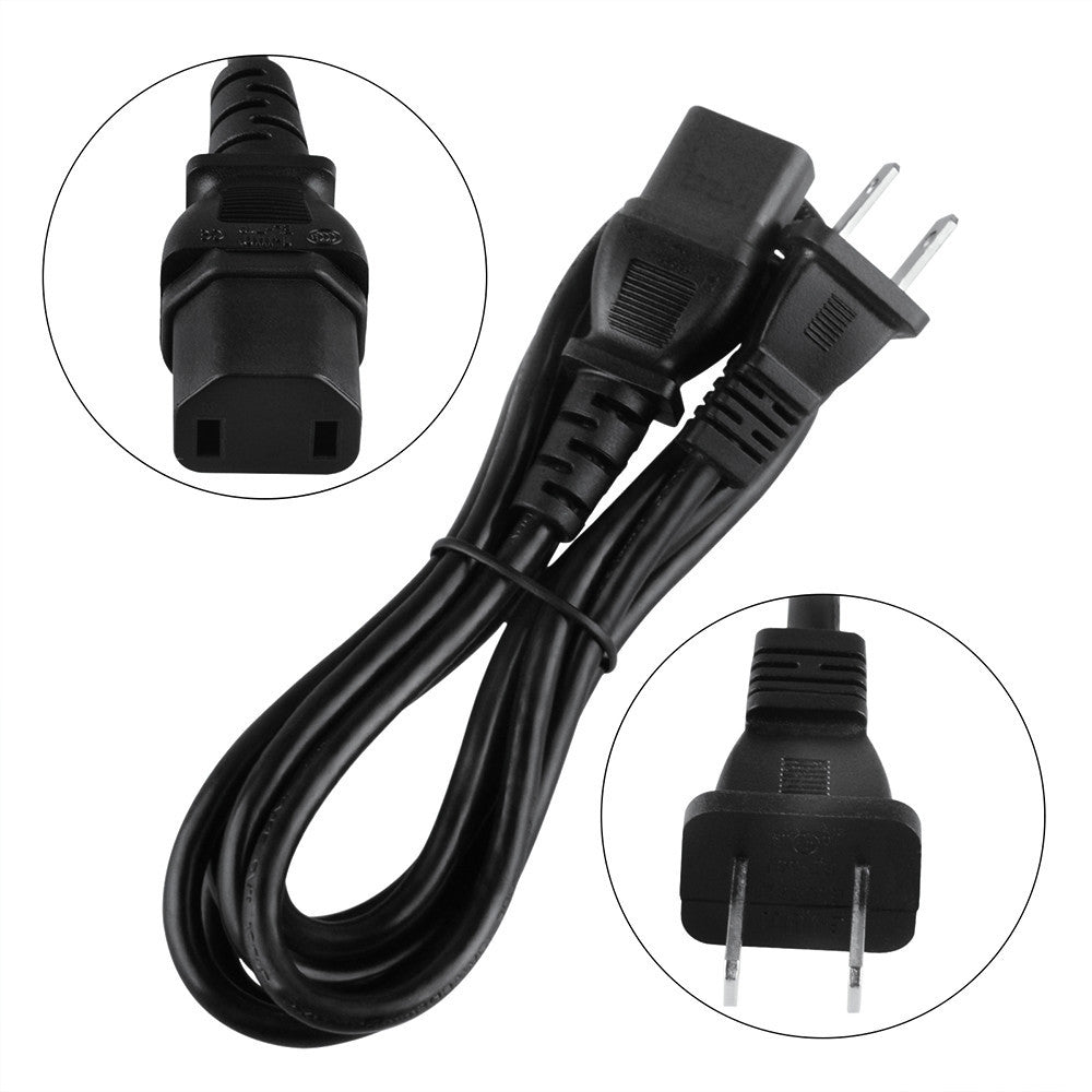 AbleGrid New AC IN Power Cord Outlet Socket Cable Plug Lead Compatible with Harman Infinity Primus PS312 PS312BK 12 400W Powered Subwoofer