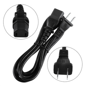 AbleGrid New AC IN Power Cord Outlet Socket Cable Plug Lead Compatible with RCA L40HD33D 40 LCD LED DVD HDTV Combo HD TV