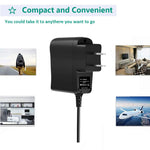 AbleGrid USB Connector 5V AC DC Adapter Compatible with  Stick Streaming Media 5VDC Power Supply Cord Cable PS Wall Home Charger Mains PSU