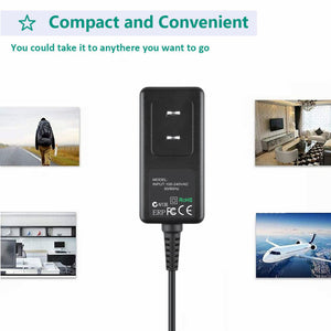 AbleGrid Power Adapter Compatible with US version Plugable UD-3900 UD-5900 UD-3000 UD-PRO8