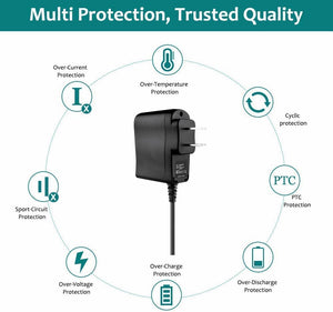 AbleGrid US Plug AC 5V 1A 5.5mm * 2.1mm Center + Positive Adapter Charger Power Supply