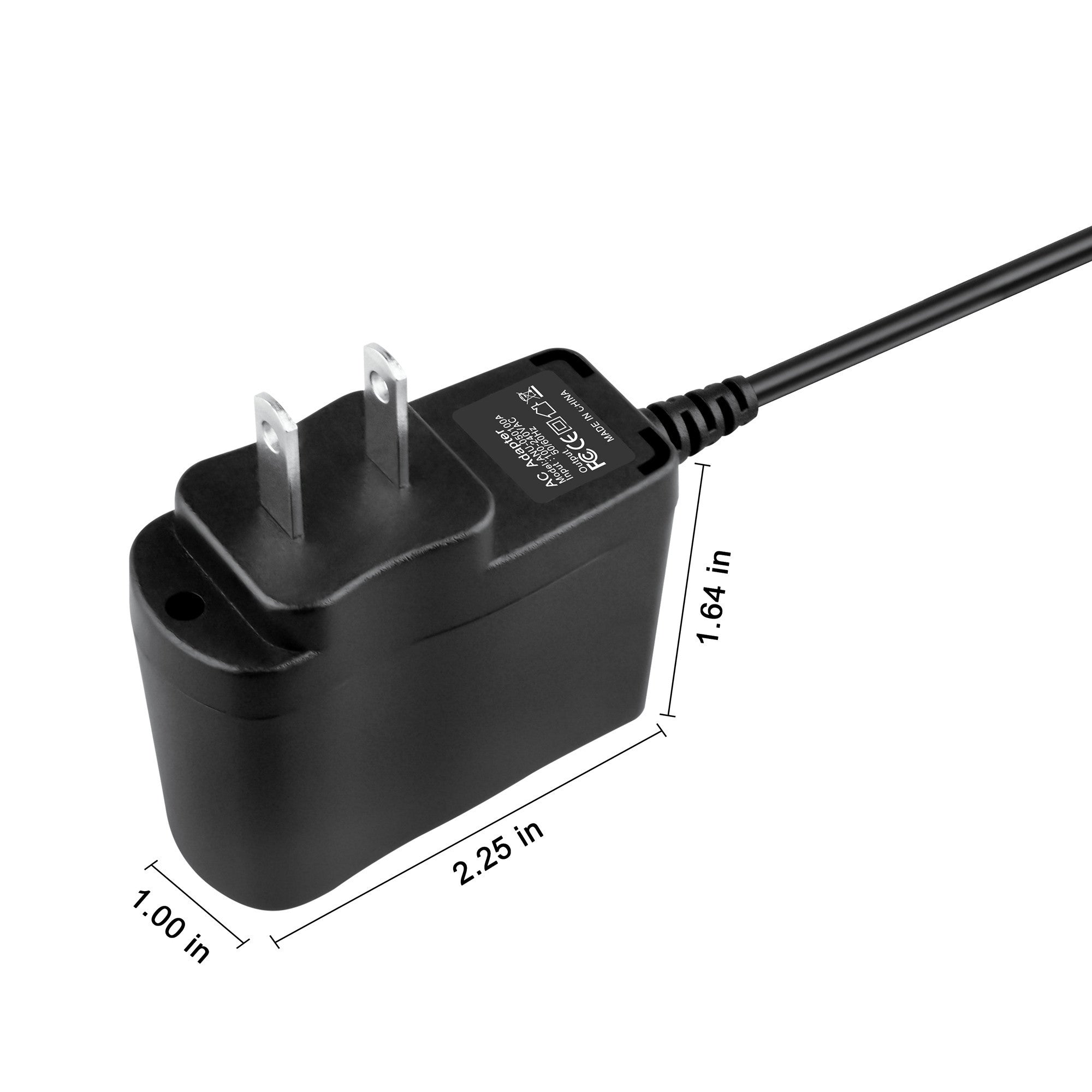 AbleGrid PSU AC Adapter Compatible with intertek s008cm0500100 Switching Power Supply Cord Charger