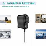 AbleGrid 100V-240V AC Adapter Power Charger Plug 5.5mm x 2.5mm Series 5V 1A / 1000mA