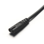 AbleGrid 5ft AC Power Cord Cable Compatible with SAMSUNG UN50MU6070F UN50MU6300FXZA 2-Prong Lead Wire