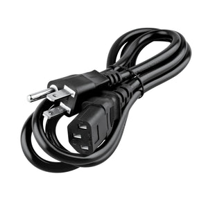 AbleGrid New AC IN Power Cord Outlet Socket Cable Plug Lead Compatible with Samsung 2494LW 2494HS 24'' LCD Monitor