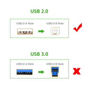 AbleGrid USB CABLE Cord Compatible with AKAI PROFESSIONAL DRUM PAD MIDI CONTROLLER MPD25 MPD26 MPD32