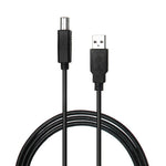 AbleGrid 6ft USB Data Cord Cable Lead Compatible with DJ Tech SL1300MK6USB-BK Direct Drive USB Turntable
